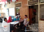 Langkah Humanis Bhabinkamtibmas Kelurahan Kemayoran, Dekat dengan Warga, Kuatkan Keamanan Lingkungan