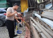 Polres Priok Gelar Kerja Bakti dan Pengecatan Fasilitas Umum dalam Rangka Polda Metro Jaya Merdeka Bersama Masyarakat 2026
