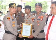 Kapolres Jakpus Beri Penghargaan Personel Berprestasi, Dorong Budaya Kerja Profesional