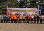 Kasdim 0402/OKI Hadiri Apel dan Gladi Lapangan Kesiapsiagaan Bencana Asap Akibat Karhutla di Kabupaten Ogan Ilir