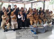 Hadir Monitoring Program Pemerintah, Bhabinkamtibmas Amankan Pembukaan Pelatihan Tata Boga di RPTRA Pandawa
