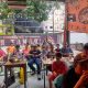 Polisi Monitoring Nobar Persija vs Persib Bersama Jakmania Kramat di Senen