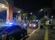 Patroli Cipkon Strong Point Polsek Sawah Besar Antisipasi Tawuran dan Kejahatan Jalanan Jelang Subuh
