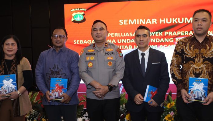 Polda Metro Jaya Gelar Seminar Hukum Bahas Perluasan Objek Praperadilan dalam KUHAP Baru