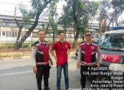 Patroli Unit Samapta Polsek Senen Sambangi Sejumlah Objek Vital, Situasi Wilayah Dipastikan Kondusif