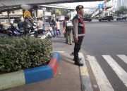 Polsek Senen Intensifkan Pengaturan Lalu Lintas di Sejumlah Titik Rawan Kepadatan