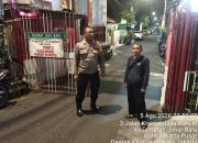 Bhabinkamtibmas Johar Baru Sambangi Poskamling, Ingatkan Tamu Wajib Lapor 1×24 Jam
