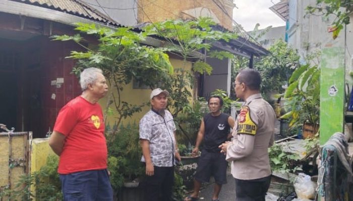 Patroli Dialogis Bhabinkamtibmas Cempaka Putih Timur Perkuat Kolaborasi dengan Warga, Cegah Curanmor dan Modus Penipuan