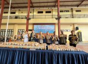 Polres Metro Jakarta Pusat Ungkap Tiga Kasus Ganja 132 Kg, Selamatkan 26.750 Jiwa dari Bahaya Narkotika