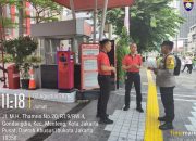 Sinergi Bhabinkamtibmas dan Security Tingkatkan Pengamanan Kawasan Perkantoran Menteng