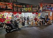 Nobar Indonesia vs Singapura, Bhabinkamtibmas Cempaka Putih Barat Sampaikan Pesan Kamtibmas