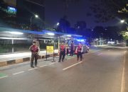 Polsek Cempaka Putih Siaga hingga Dini Hari, Razia Digelar Antisipasi Guantibmas