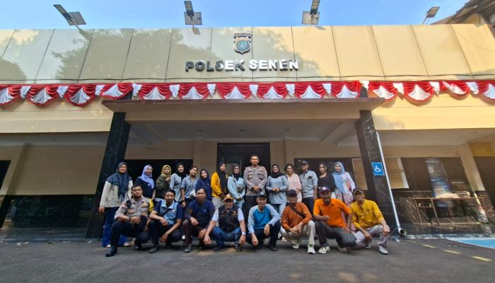 Sabuk Kamtibmas Polsek Senen Bahas Antisipasi Tawuran hingga Pengamanan Kegiatan Agustusan