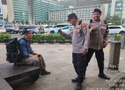 Persempit Ruang Gerak Pelaku Kejahatan, Polisi Sisir Kawasan Mh Thamrin
