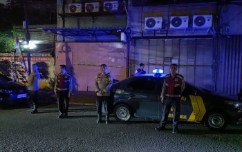 Penjagaan Dan Patroli Blue Light Polsek Sawah Besar Sisir Kawasan Hiburan Malam, Cegah Tawuran dan Balap Liar