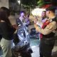Cegah Kejahatan Malam Hari, Polsek Metro Tanah Abang Gelar Razia Di Jalan Kh. Mas Mansyur