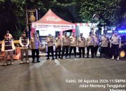 Menteng Tenggulun Diperketat, Polisi Sisir Perbatasan Cegah Gangguan Malam