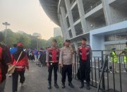 Pastikan Laga Chelsea FC vs AC Milan Berjalan Kondusif, Polsek Metro Tanah Abang Gelar Pengamanan di Zona 5 GBK