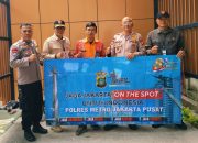 Polsek Metro Tanah Abang Gelar “Jaga Jakarta On The Spot Untuk Indonesia Di Kantor Pam Jaya Bendungan Hilir