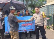 Polsek Senen Gelar “Jaga Jakarta On The Spot” Bersama Ojek Pangkalan dan Komunitas Bajaj