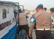 Polsek Kawasan Sunda Kelapa Polres Priok, Perkuat Pelayanan & Pengamanan Wisatawan di Dermaga Kali Adem Muara Angke