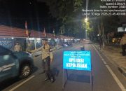 Polsek Metro Menteng Perketat Malam Hari, Dua Motor Tak Lengkap Surat Ditindak