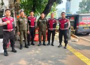 Unit Samapta Polsek Senen Patroli Sejumlah Obyek Vital, Pastikan Situasi Aman dan Kondusif