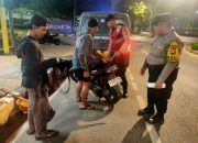 Tekan Potensi Kejahatan, Polsek Cempaka Putih Gelar Razia dan Patroli hingga Dini Hari