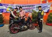 Tak Beri Celah Pelaku Kejahatan, Patroli Cipta Kondisi Polsek Johar Baru Bergerak Dini Hari