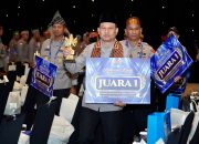Polres Jakpus Raih Juara 1 Lomba Ketahanan Pangan Polri Kategori Bidang Manajemen Media, Dapat Piala Jagung Emas