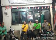 Sambangi Poskamling RW 06, Polisi Dorong Warga Aktif Jaga Keamanan Lingkungan