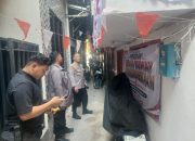 Kapolsek Sawah Besar Dampingi Pengecekan Program Bedah Rumah Polda Metro Jaya di Gunung Sahari Utara