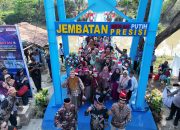 Presiden Resmikan Jembatan Merah Putih Presisi, Jadi Penghubung Baru Warga di Wilayah Polda Metro Jaya