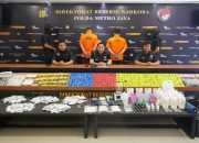 Polda Metro Jaya Bongkar Laboratorium Etomidate Jaringan Internasional, Cegah Produksi 14 Ribu Cartridge