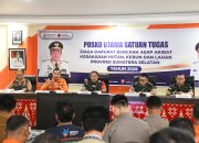 Danrem 044/Gapo Pimpin Rakor Evaluasi Karhutla Sumsel, Perkuat Sinergi dan Kesiapsiagaan