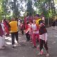 JJOS PMJ Merdeka Bersama Masyarakat, Polres Pelabuhan Tanjung Priok Gelar Lomba Permainan Tradisional di Muara Angke