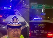 Induk PJR BSD Korlantas Polri Intenskan Blue Light Patrol di Malam Hari Kemerdekaan Republik Indonesia 17 Agustus 2026