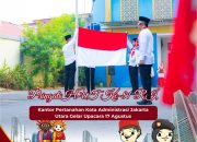 Khidmat Peringati HUT ke-81 RI, Pegawai Kantah Jakut Padukan Semangat Kemerdekaan dan Keberagaman Budaya