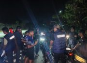 Tim URC Polres Halteng Patroli Malam, Jaga Weda Tetap Kondusif