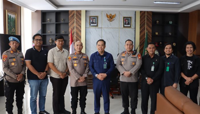 Perkuat Sinergi, Kapolres Pelabuhan Tanjung Priok Sambangi Pengadilan Negeri Jakarta Utara