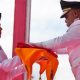 Kodim 1714/Puncak Jaya, Polri dan Pemda Sinergitas Kawal Penuh Upacara HUT RI Ke-81 di Puncak Jaya