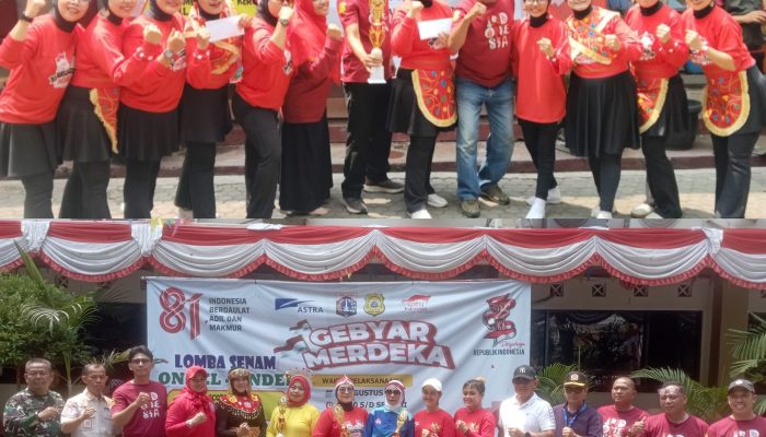 Lomba Senam Ondel-Ondel RW 08 Kelurahan Sungai Bambu Raih Juara 2 Tingkat Kelurahan