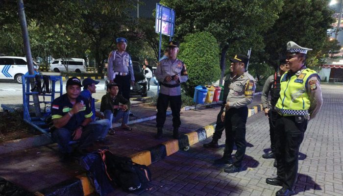 JJOS Patroli Cipta Kondisi Polres Pelabuhan Tanjung Priok, Polisi Pastikan Situasi Kamtibmas di Kawasan Pelabuhan Tetap Aman dan Kondusif