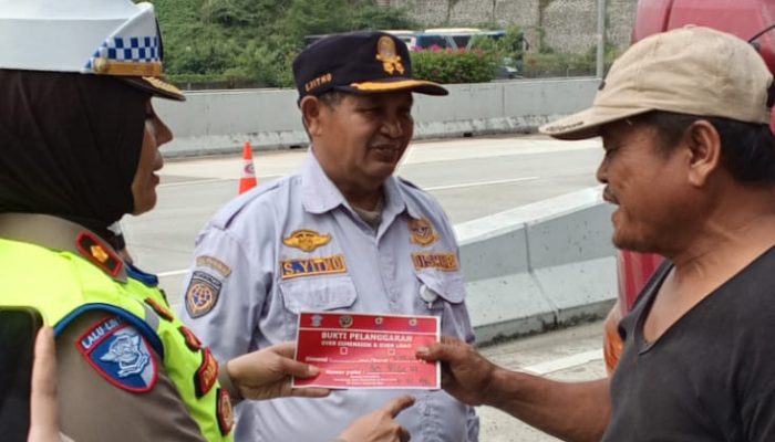 Tingkatkan Kesadaran Keselamatan Di Jalan Tol, Induk Tol PJR BSD Tertibkan Kendaraan yang Over Load dan Over Dimensi