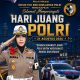 Ucapan Selamat Hari Juang Polri Kompol Darmawati, SE, SH, MH, Kepala KA Induk PJR BSD Korlantas Polri, mengucapkan Selamat Hari Juang Polri