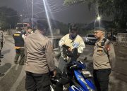 Berikan Rasa Aman Masyarakat, Kapolsek Bekasi Barat Pimpin Razia Stasioner dan Patroli Jaga Jakarta On The Spot