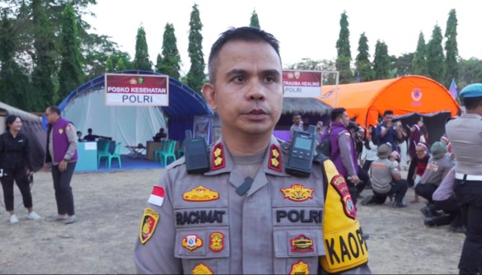 Polres Nagekeo Hadirkan Posko Terpadu untuk Warga Terdampak Gempa