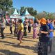 Polri Gelar Senam Trauma Healing untuk Bangkitkan Semangat Pengungsi Pascagempa