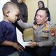 Jelang Pengamanan Aksi, Polres Jakpus Gelar Pengajian dan Santuni 100 Anak Yatim