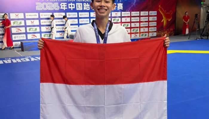 Ketum PBTI Letjen TNI Richard Tampubolon : Bangga, Atlet Taekwondo Raih Satu Medali Perak di China